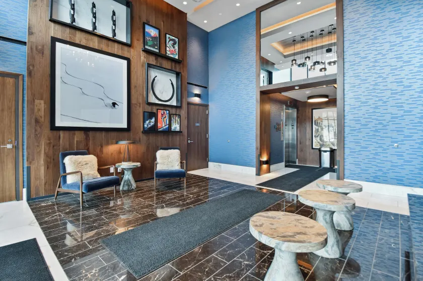 Ski-In/Ski-Out Resort Studio w/ Views in Park City - Coin salon dans le hall