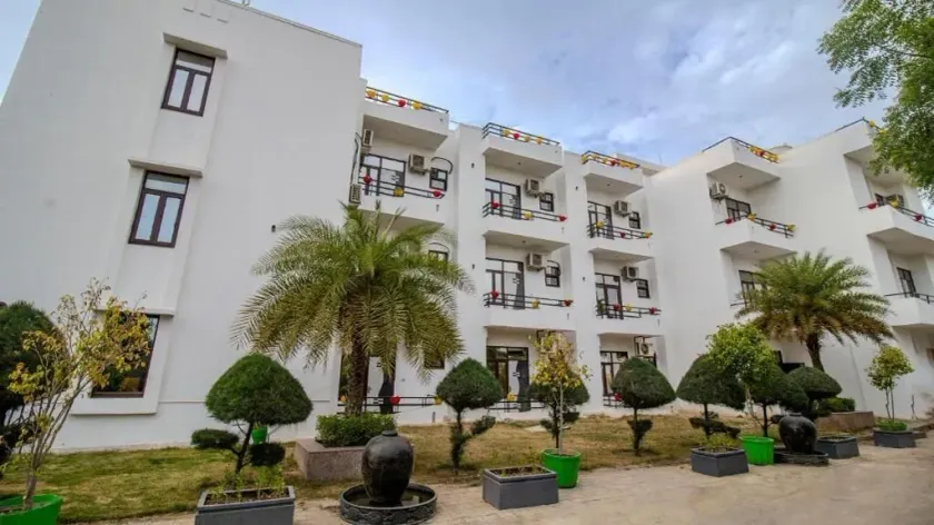 The Elegance Resort # Big Swimming Pool # Luxury Rooms # Garden # Playing Zone # Away From City Hustle # Property Of The Year # - Image 1