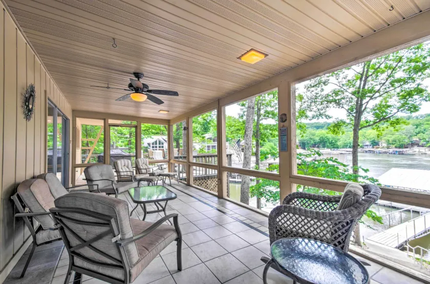 Furnished Deck, Dock! Lake of the Ozarks Oasis - Image 1