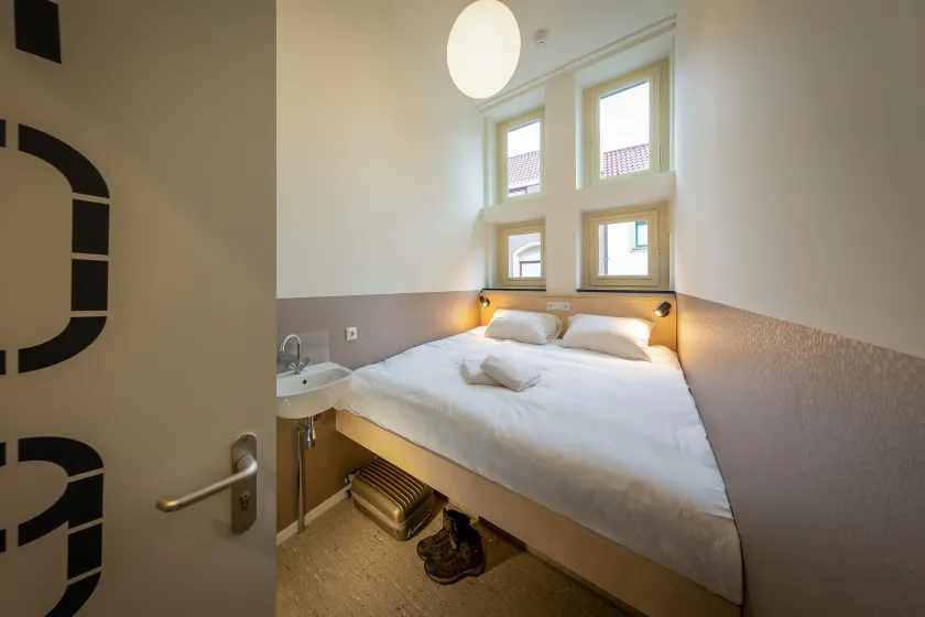 Stadsherberg Ald Weishoès - Hostel - Chambre