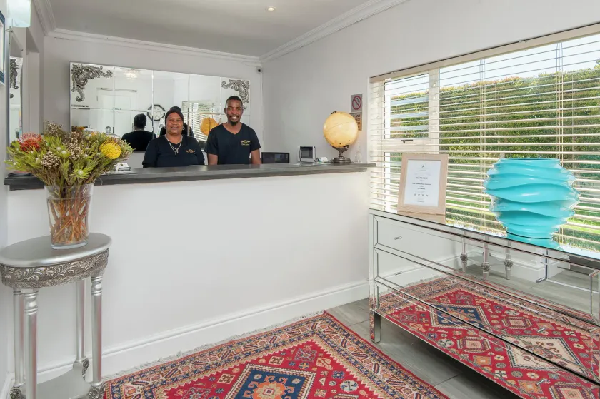 Oude Schuur Boutique Guesthouse - Recepción
