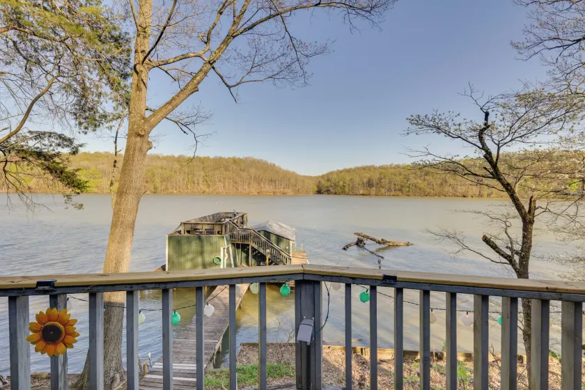 Athens Vintage Fishing Cabin on Elk River! - Interiör
