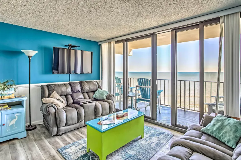 Murrells Inlet Condo w/ Ocean Views & Pool Access! - Image 1