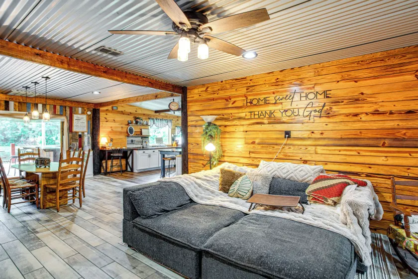 Private Pond Cabin w/ Fire Pit & Deck - Image 1