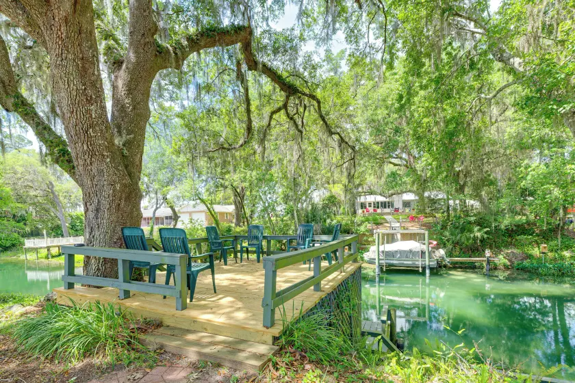 Waterfront Deck & Private Dock! Rainbow River Home - Image 1