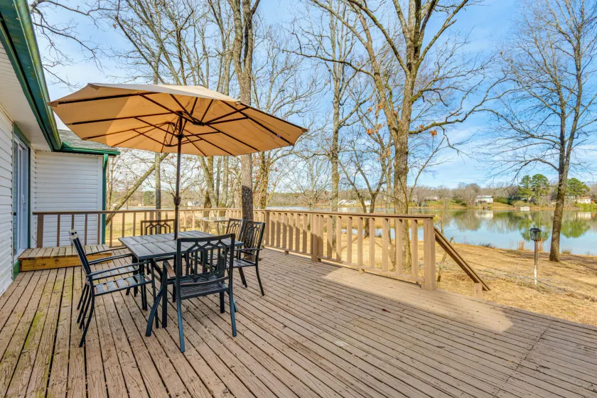 Lakefront Home w/ Yard & Deck in North Little Rock - Image 1