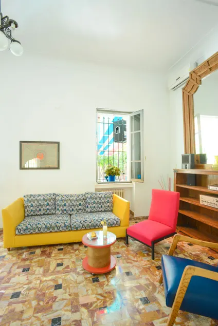 Villa Les Palmes - Lobby sitting area