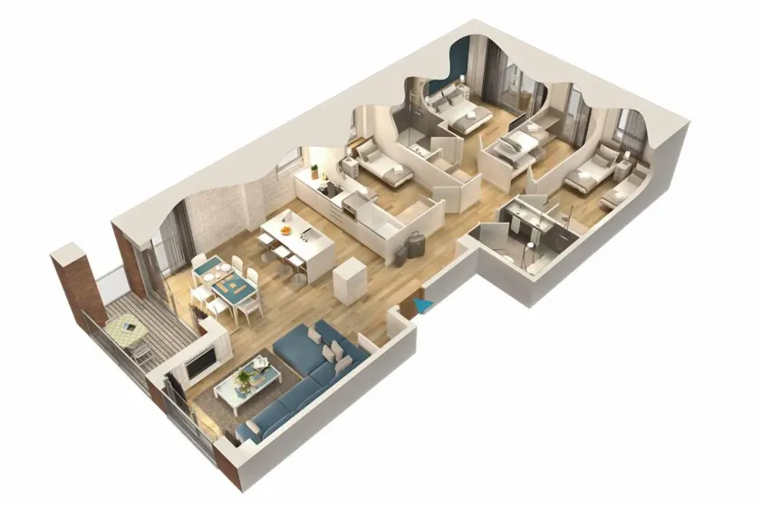 Enjoybcn Marina Apartment - Image 1