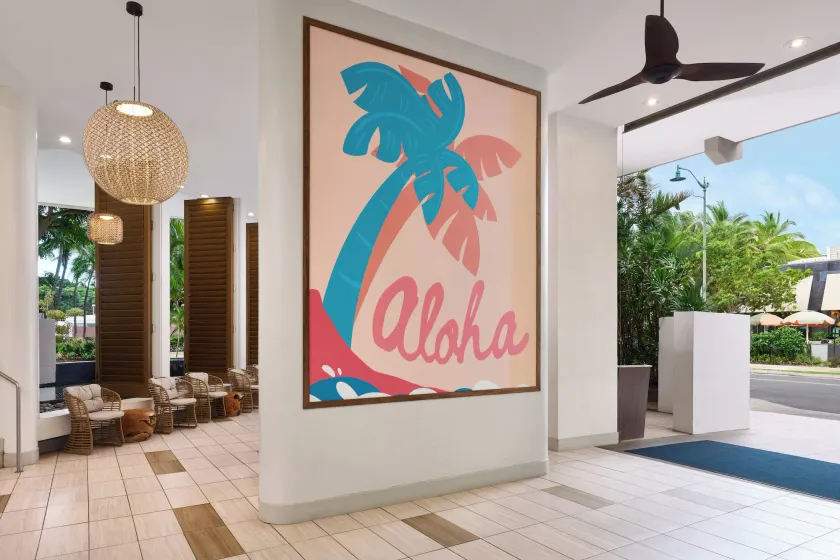 Holiday Inn Express Waikiki by IHG - Sitzecke in der Lobby