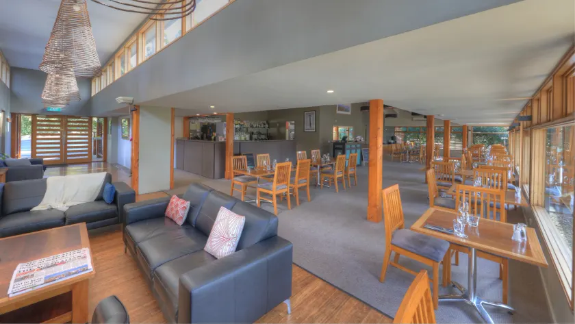 Stewarts Bay Lodge - Zona de estar del vestíbulo