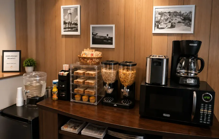 Orange Motel - Rezeption