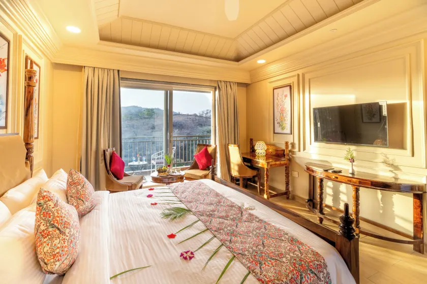 Maan Villa Resort, Kumbhalgarh . - Chambre