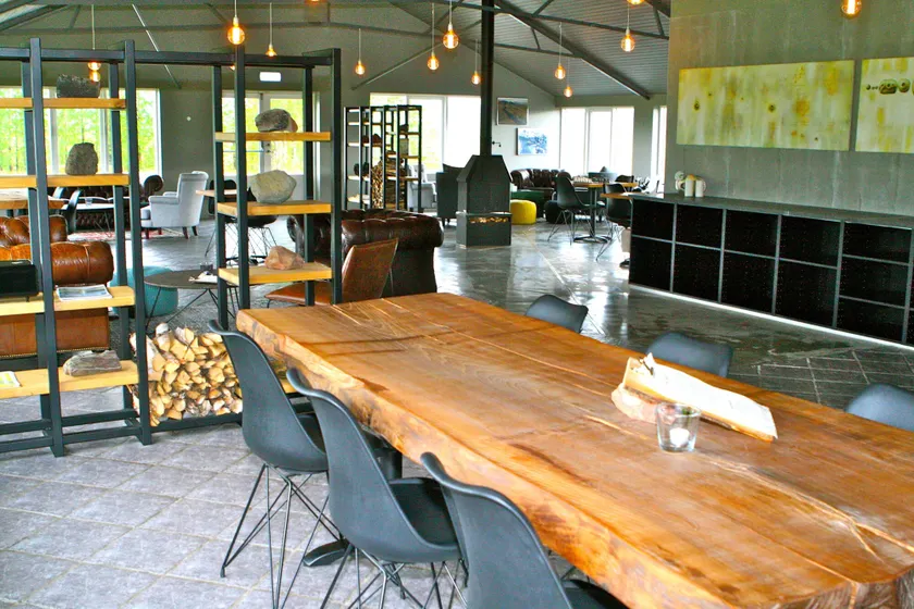 Litli Geysir Hotel - Lounge i lobbyen
