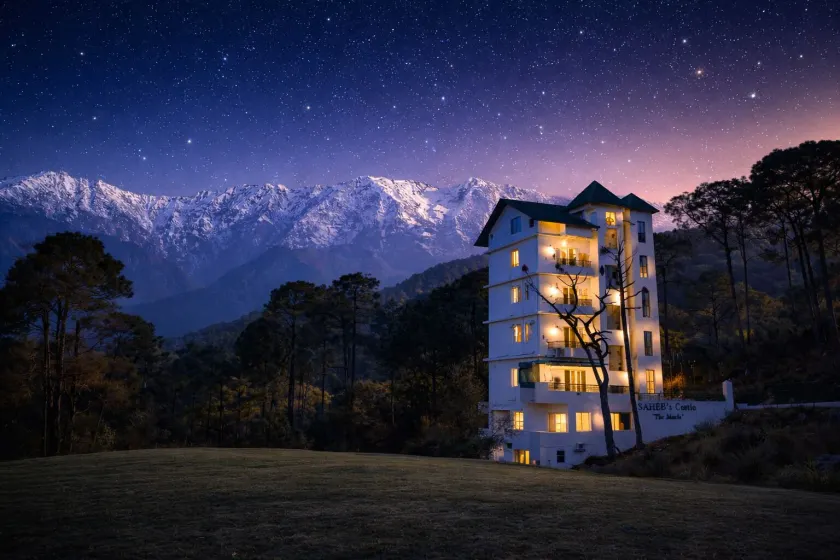 Hotel Saheb's Castle - Best Mountain View & Jacuzzi Suites, McLeodganj - Image 1