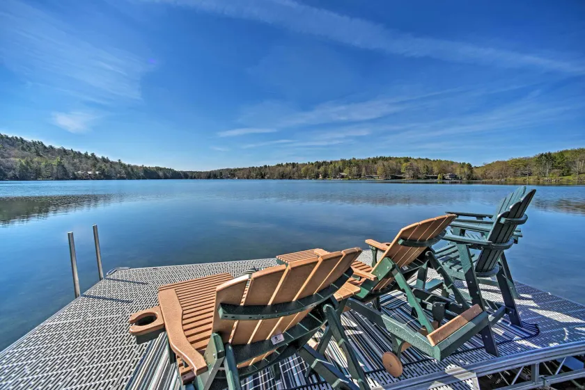 BBQ Ready: Lakeside Milford Home w/ Paddleboat - Image 1