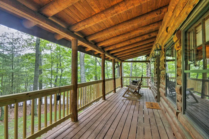 Family-Friendly Massanutten Log Home w/ Views! - Interior