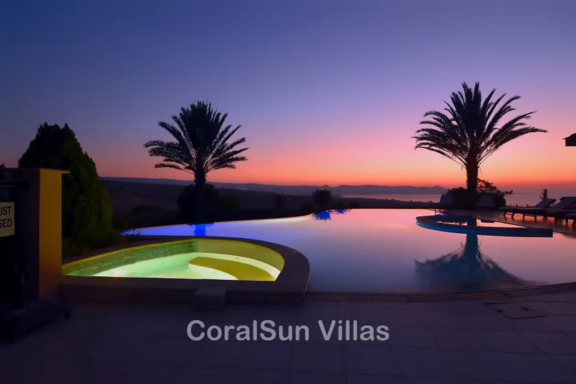 Amazing Luxury Villa, Enormous Heated Pool Jacuzzi, Gym, Games Room In Paphos, - Image 1