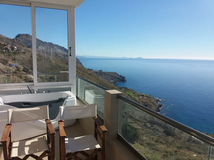Akrotiri Panorama- luxury rental apartments with sea view - Image 1