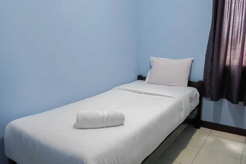2BR for 3 Pax Mediterania Marina Ancol Apartment By Travelio - Værelse