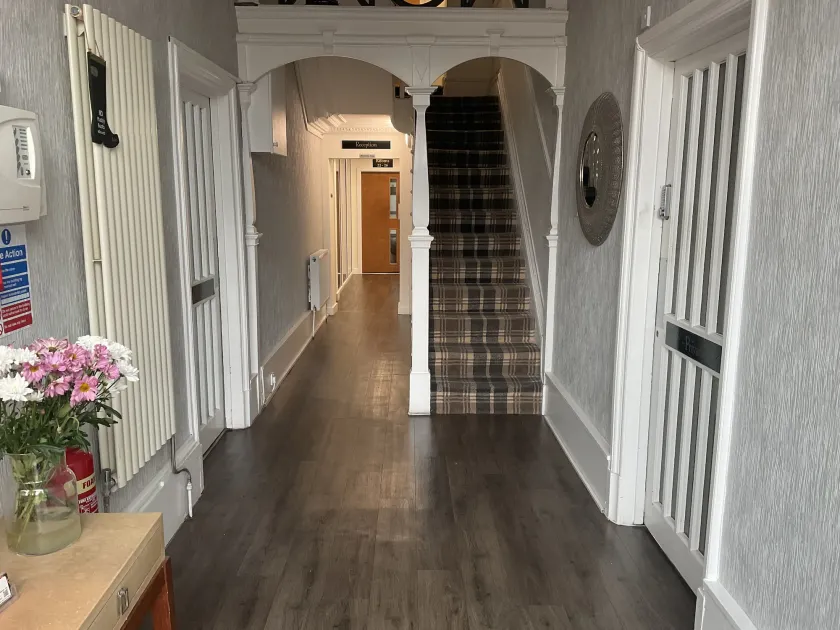 The Claremont Preston - Interior entrance