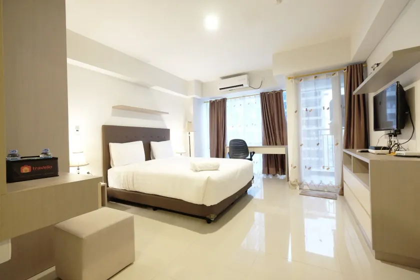 Modern & Brand New 1BR The H Residence By Travelio - Image 1