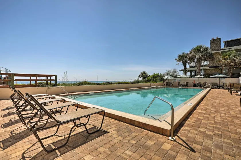 Ocean-view St Augustine Studio w/ Pool Access! - Image 1