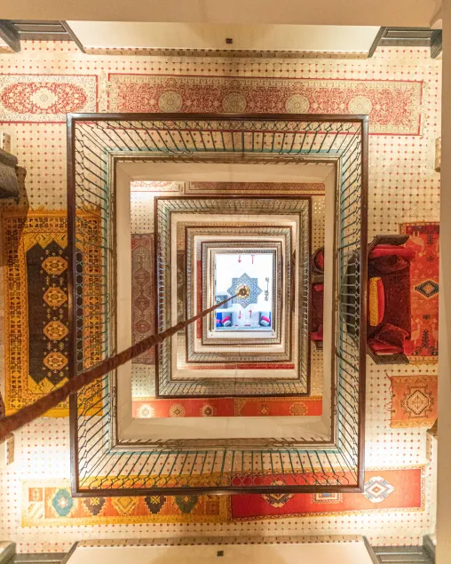 Le Caspien Boutique Hotel - Entrée intérieure