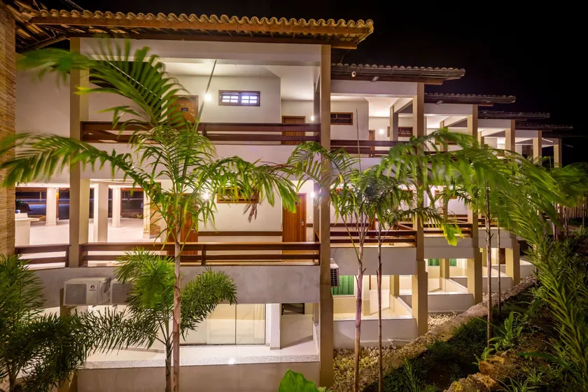Quinta do Sol Praia Hotel - Interior entrance
