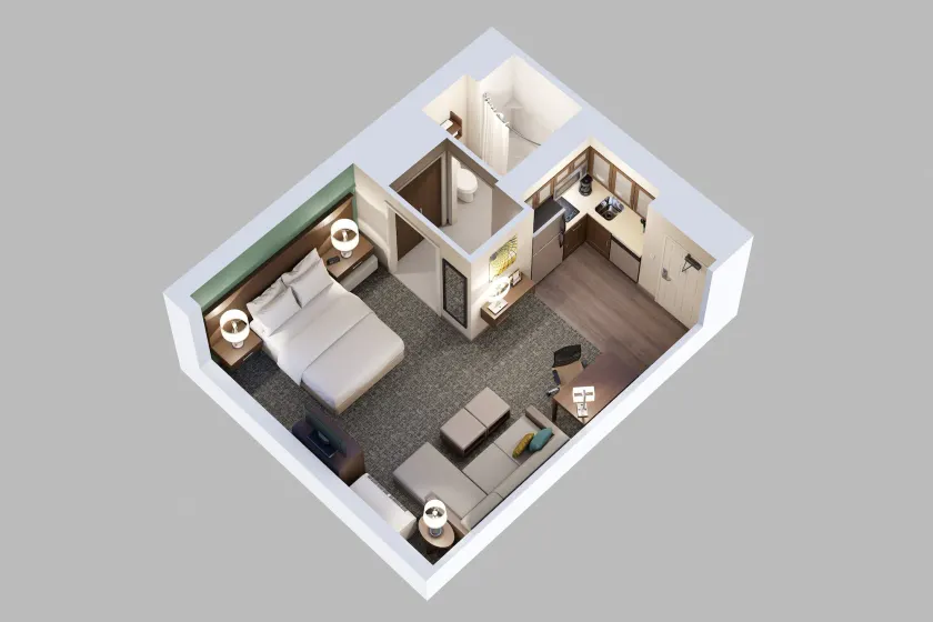 Staybridge Suites - Southgate - Detroit Area by IHG - Habitación