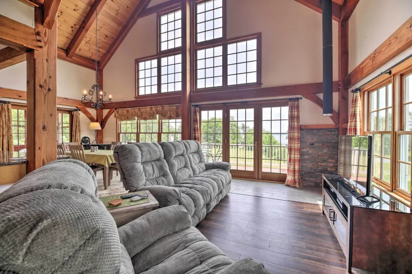 Waterfront Home w/ Dock & Beach on Lake Champlain! - Image 1