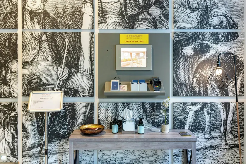 Stewart by Heeton Concept - Aparthotel Edinburgh - Inn-/utsjekkingsautomat