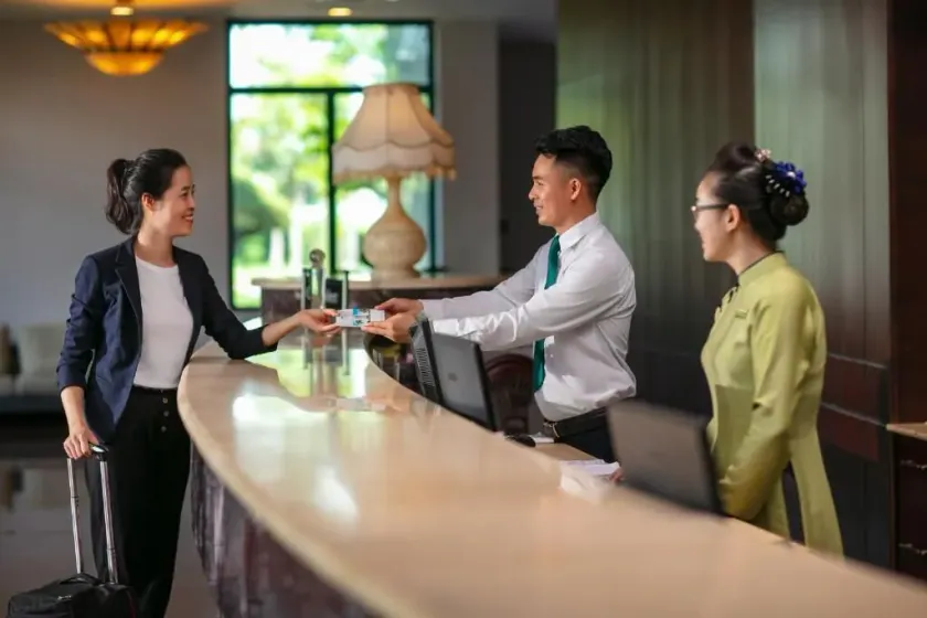 Nam Cuong Hai Duong Hotel - Rezeption