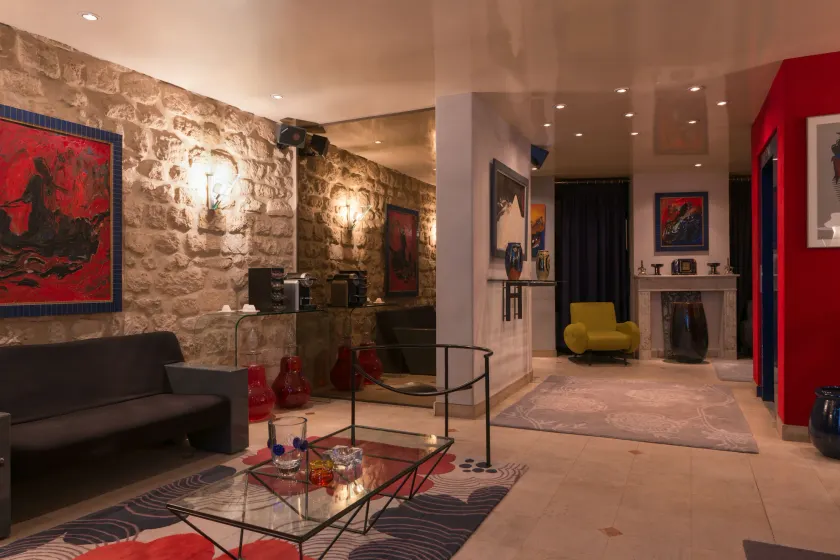 Hotel Danemark - Interior entrance