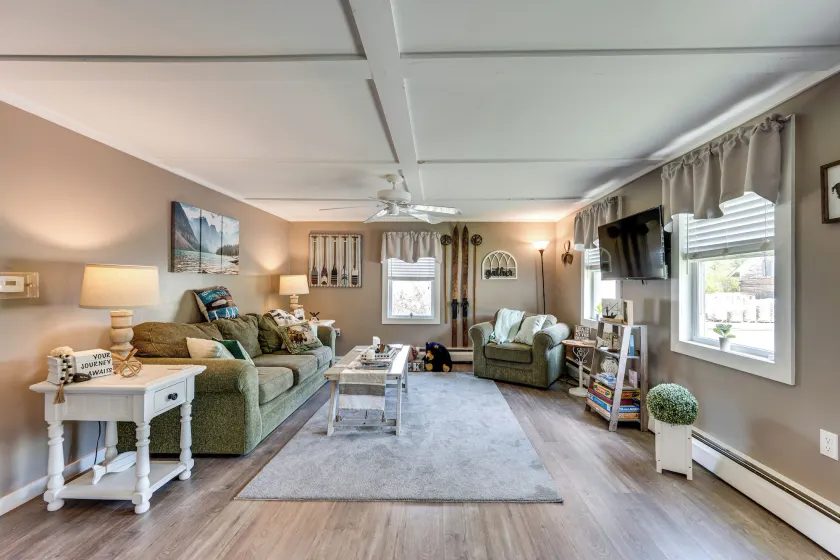 Steps to Crystal Lake: Spacious Retreat w/ Views - Image 1