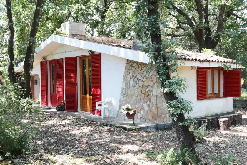 Chalet in the Woods Nestled in the oak Forest in Monterosso Etneo - Image 1