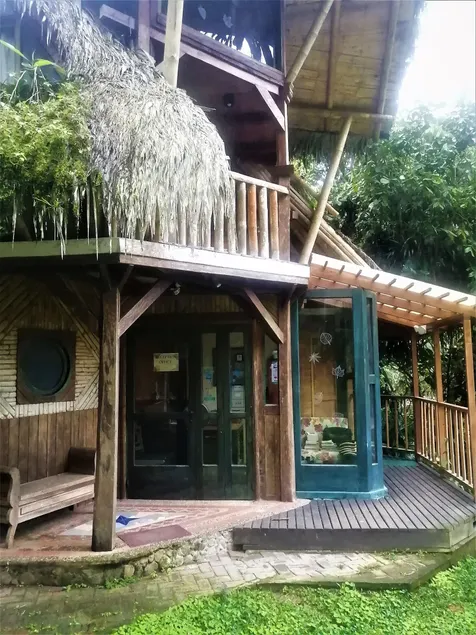 Sacha Urco Lodge -Private Cloud Forest Reserve in Mindo- 4x4 recommended March-April - Reception