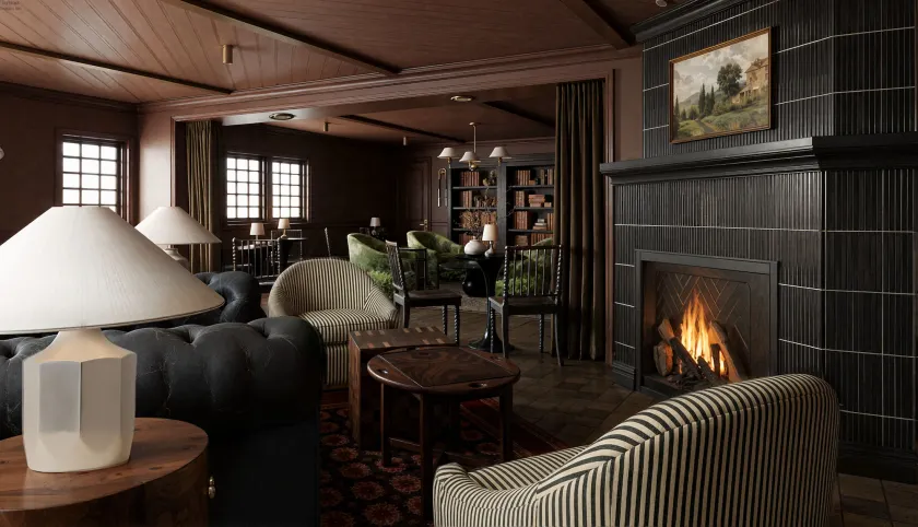 The Drew Hotel - Sitzecke in der Lobby