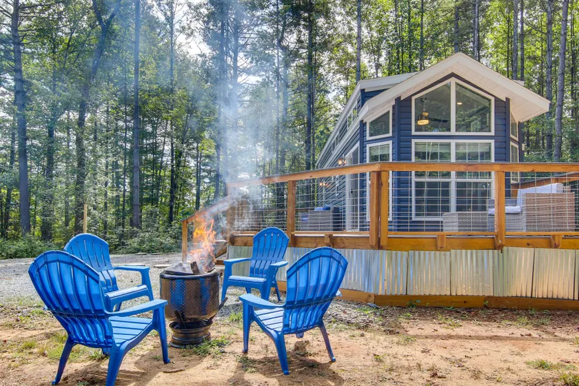 Tree-lined Cabin w/ Grill in Penrose! - Image 1