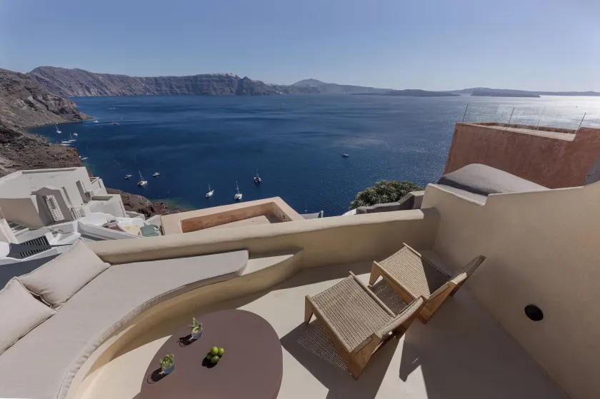 Caldera's Dream Cave House with hot tub & sea view - Image 1