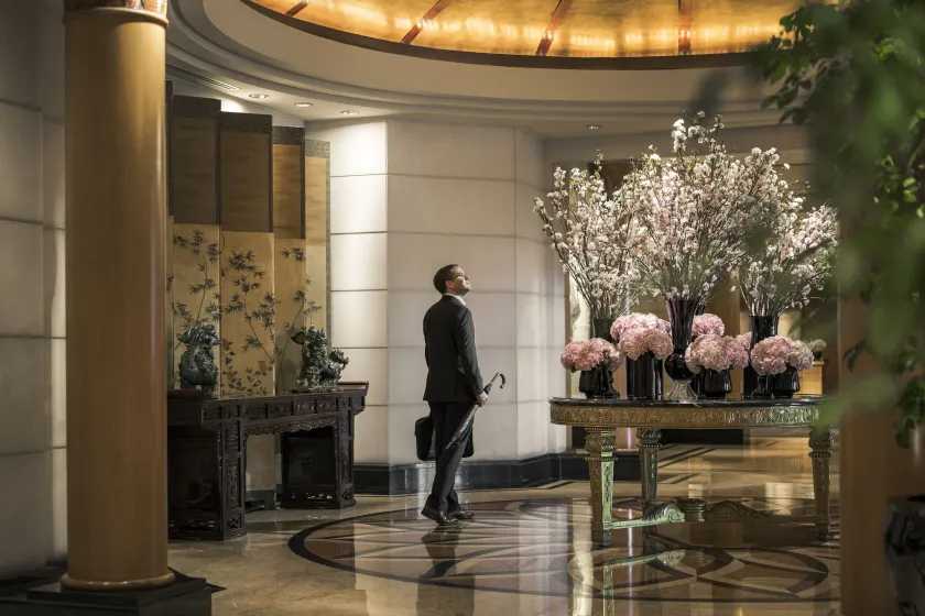Four Seasons Hotel Singapore - Entrada interior
