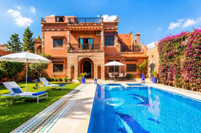 Luxurious Aghmat Villa With Private Pool and Panoramic Mountain Views - Image 1
