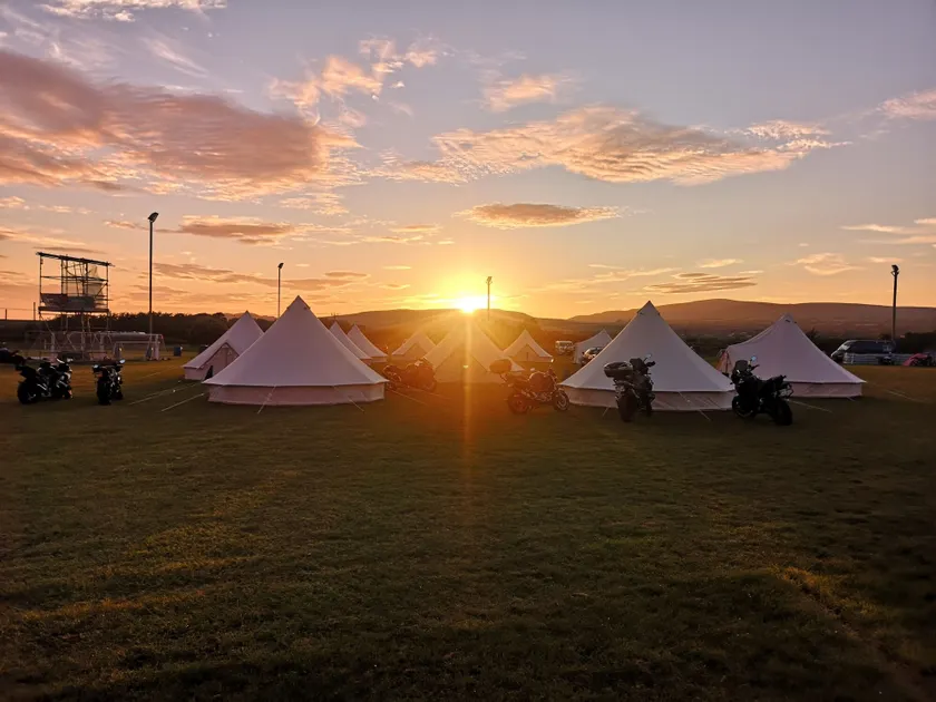 Nine Yards Bell Tents at the TT - Castletown - Image 1