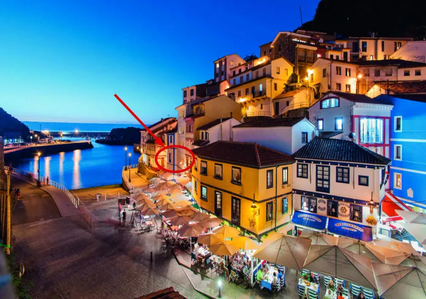 Lejlighed LA NANA DEL MAR i den gamle havn i Cudillero - Image 1