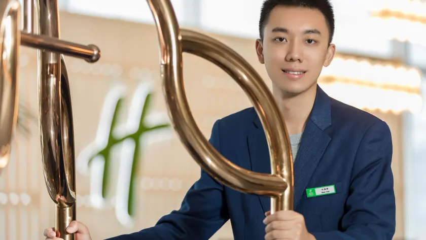 Holiday Inn Xi'an Chanba by IHG-Near Xi'an International Convention Exhibition Center and Shopping mall and The Romantic show of Xi'an-Free Luggage Storage-English Service - Eingangsbereich