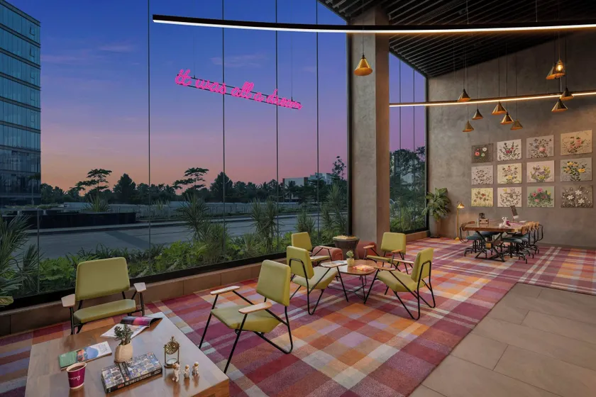 Moxy Bengaluru Airport Prestige Tech Cloud - Lobby