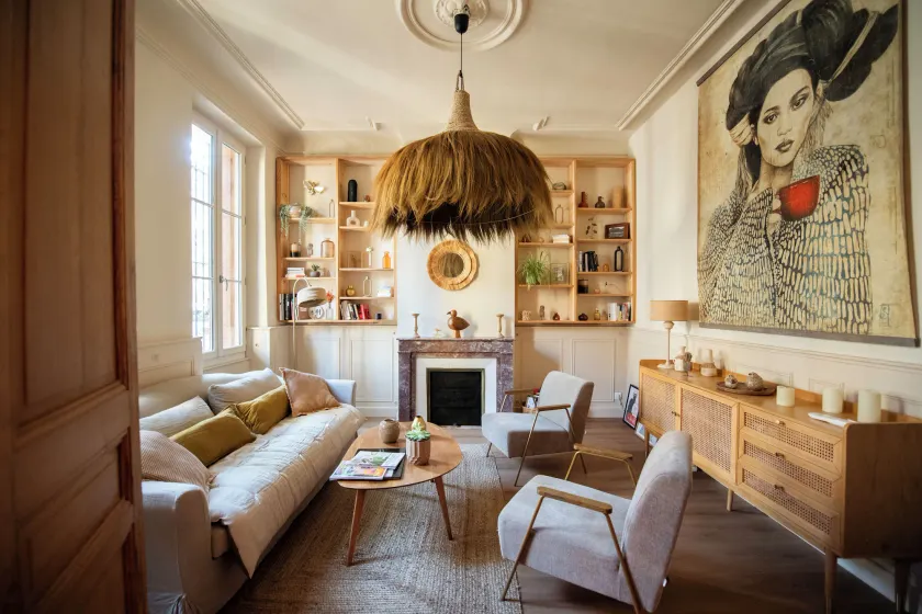 La Maison Clémenceau - Lobby sitting area