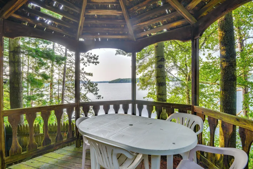 Lakefront Harrisville Cabin w/ Dock & Decks! - Image 1