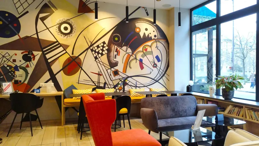 Avia Hôtel Saphir Montparnasse - Siddeområde i lobbyen