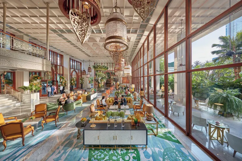 Mandarin Oriental, Bangkok - Lobby lounge