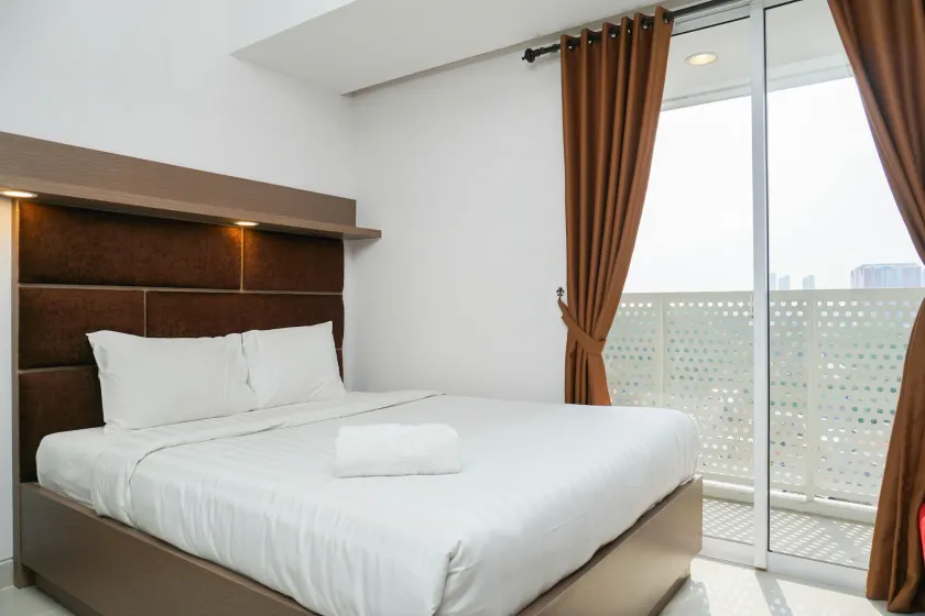 New Furnished Studio West Vista Apartment near Puri Indah - Habitación